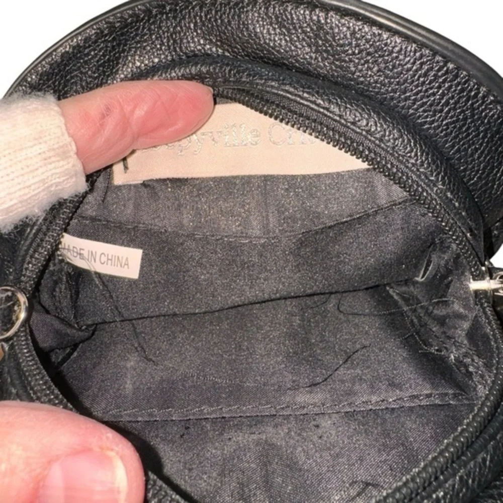 Sleepyville Playful Critters‎ Corgi Dog hand Bag BROWN/Black lined w/ hand strap